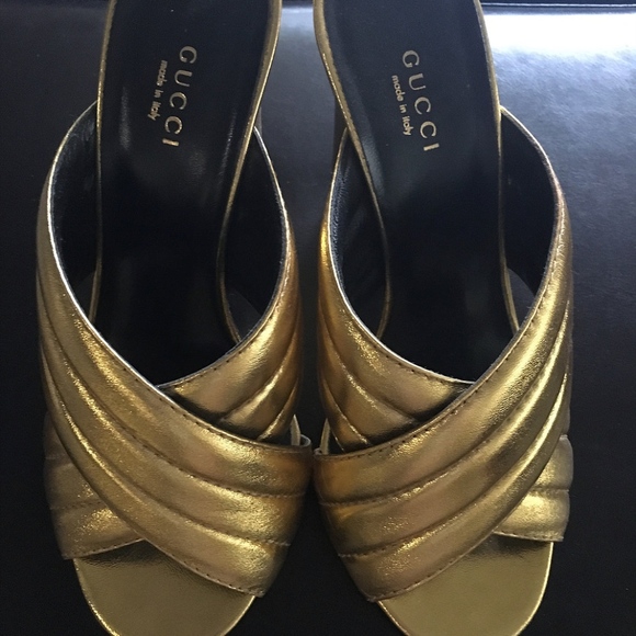 Gucci Webby Heels, Size 38.5 - Picture 1 of 4